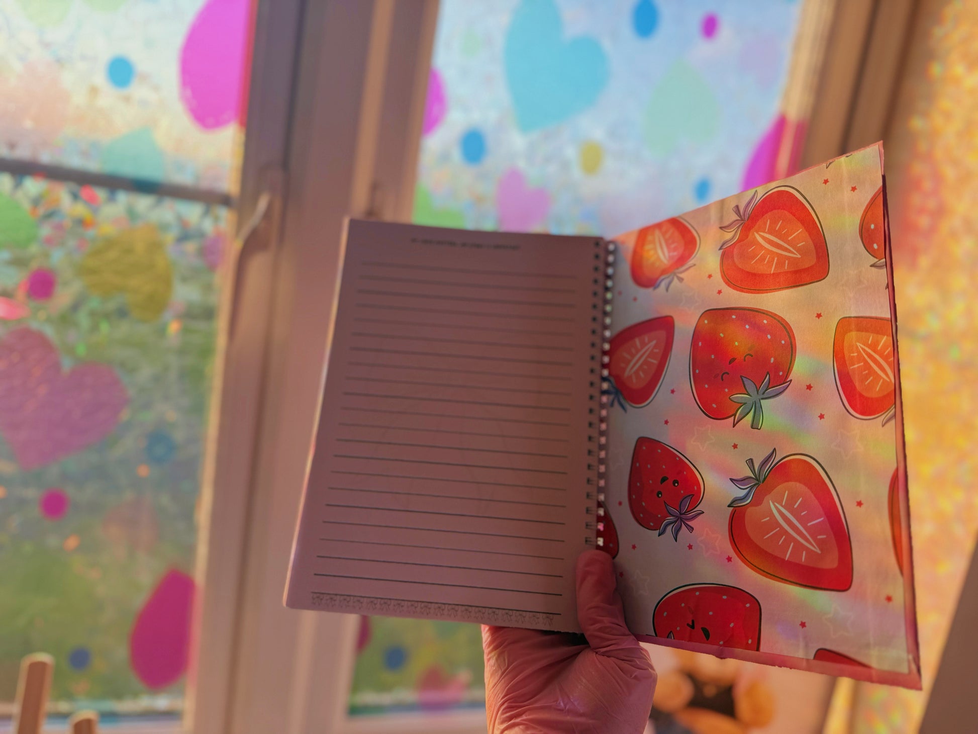 Rooted and Glowing - Handmade Notebook